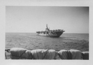 Carrier at Sea 1950s