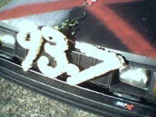 That's my pet iguana biting the 3.