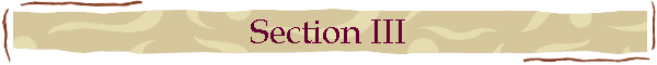 Section III