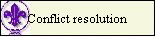 Conflict resolution
