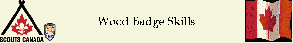 Wood Badge Skills