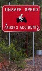 This sign is enforced...