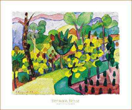 Tela feita por Hermann Hesse