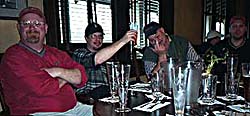 Toasting a new club record
