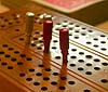 A close cribbage match