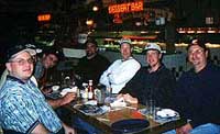 Flyers feast on seafood