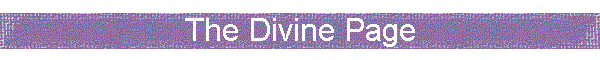 The Divine Page