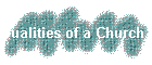 Qualities of a Church Planter