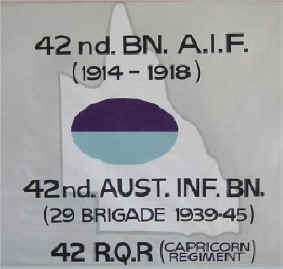 Banner that links the various Battalions that use the number 42.