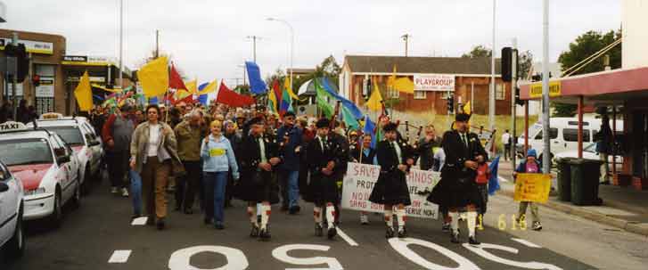 Marching Through Charlestown