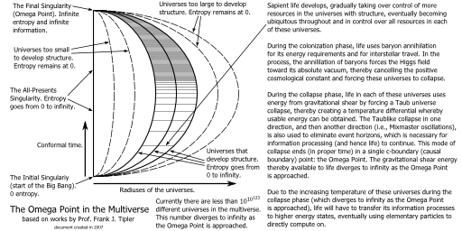 The Omega Point in the Multiverse