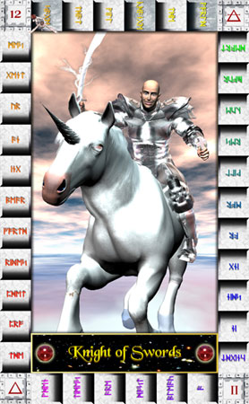 Tarot Knight of Swords