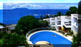 View from the Vista Bay Hotel