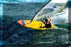 Image of a windsurfer