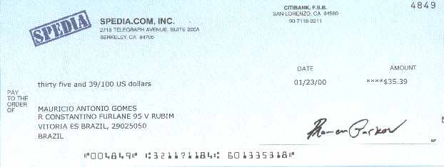 Cheque