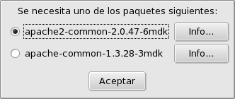 Rpmdrake – Alternativas de paquetes