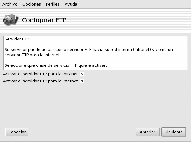 ¿Desde dónde se debería poder ver su servidor FTP?