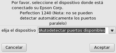 Especificando el tipo de conexión