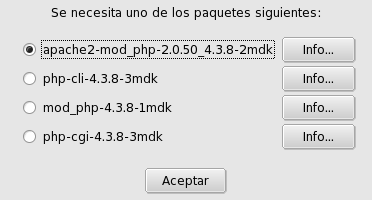 Rpmdrake — Alternativas de paquetes
