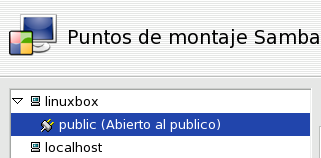 Eligiendo el directorio remoto a importar