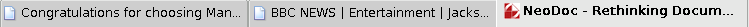 Pestañas de Firefox