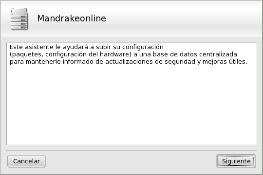 Creando una cuenta nueva de Mandrakeonline