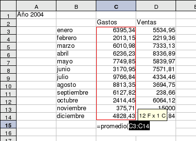 Usando una función en una fórmula
