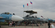 Exposici�n de Sukhoi en MAKS-203