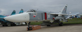 Bombardero supers�nico Su-24M