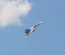 Vuelo del avi�n Su