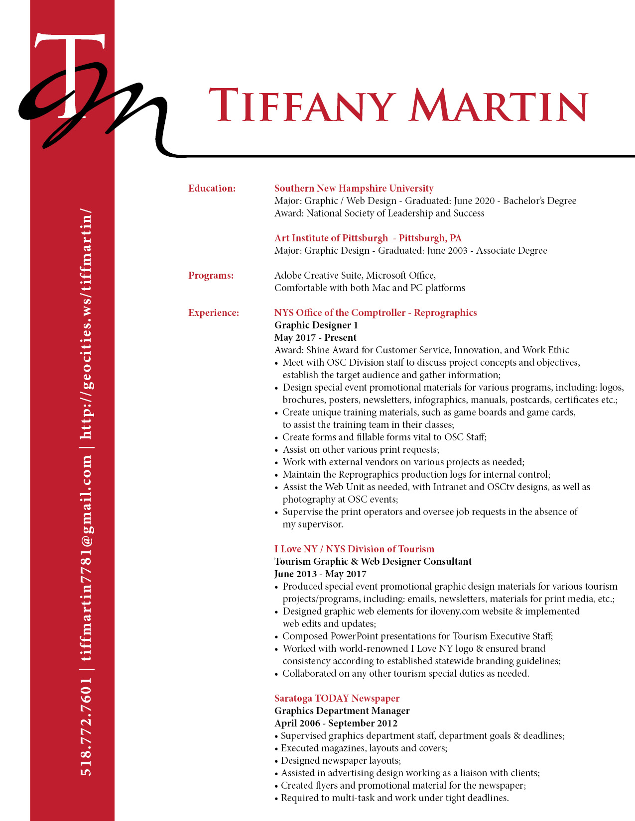 resume