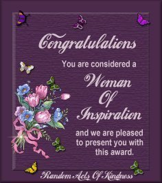 A Woman of Inspiration Award