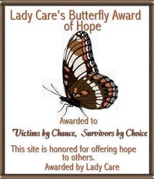 Lady Care's Butterfly of Hope Award