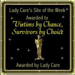 Lady Care's Site of the Week Award!!