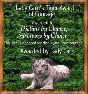 Lady Care's Tiger Award for Courage