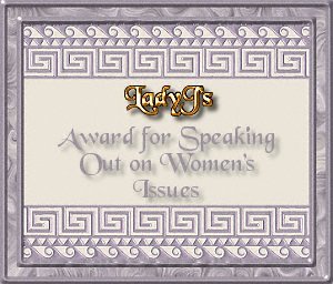 Speaking Out on Women's Issues Award from Lady J