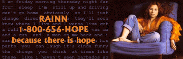 RAINN - hope for the sexually abused