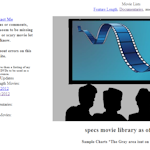 Personal Movie Library DHTML CSS Javascript & SQL