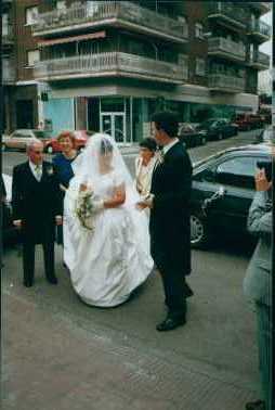 Los novios.