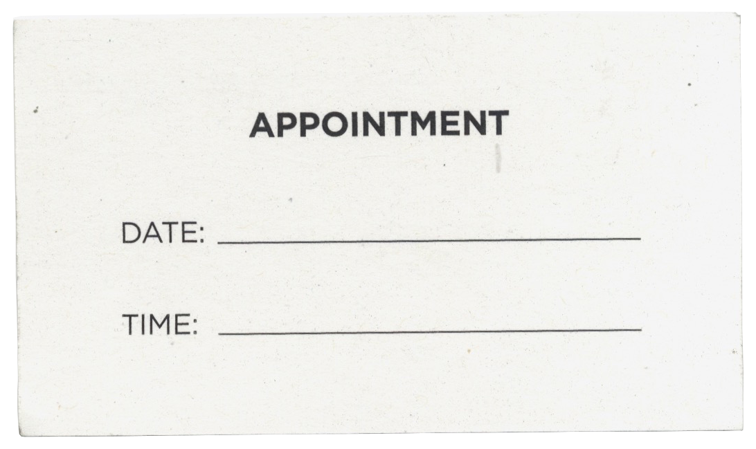 Back of business card