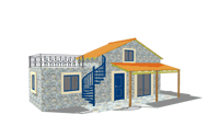 view of the cottage