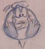 Donald Duck, bouncing here and there and everywhere...