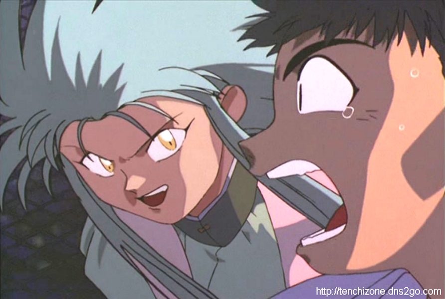 Ryoko ca&ccedil;ando homem...