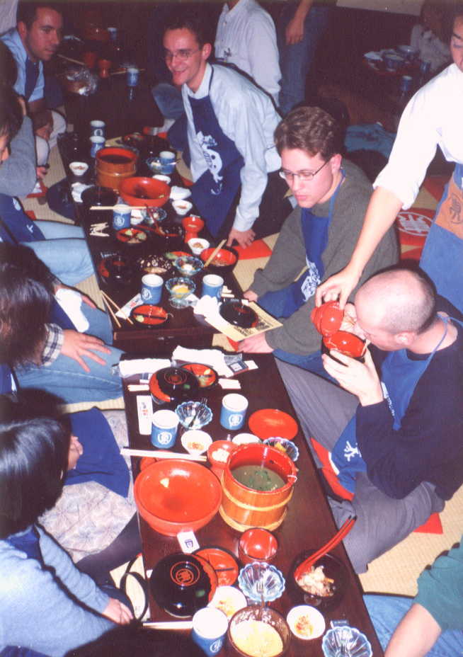 The famous Wankosoba of Morioka