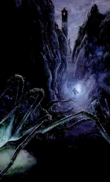 Alan Lee -- In Shelob's Lair