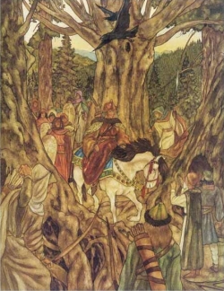Michael Hague -- The King of the Elves of the Wood
