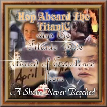 Titanic Site Award of Excellence