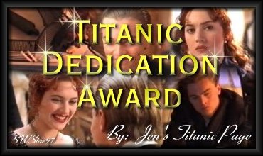 Titanic Dedication Award