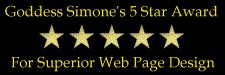 Simone's 5 Star Award