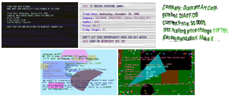 Examples of filter evasion